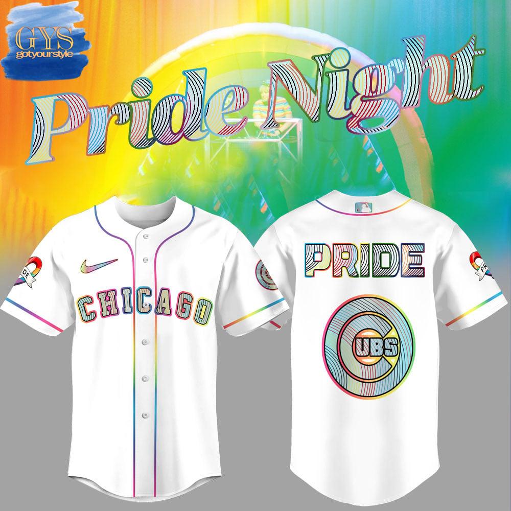Chicago Cubs Pride Night Baseball Jersey