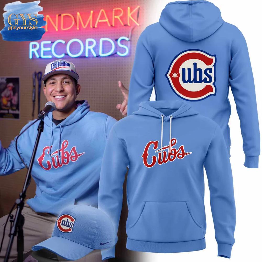 Chicago Cubs The Blues 2025 Hoodie Premium Merchandises