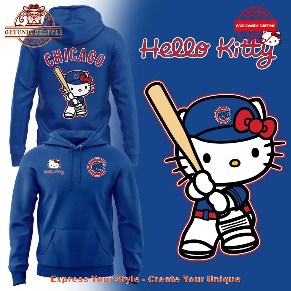Chicago Cubs x Hello Kitty Night 2025 Hoodie