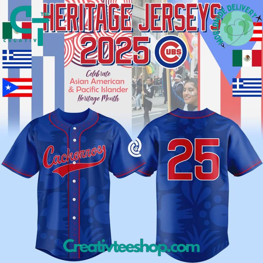 Chicago Cubs x Hispanic and Latino Heritage 2025 Baseball Jersey