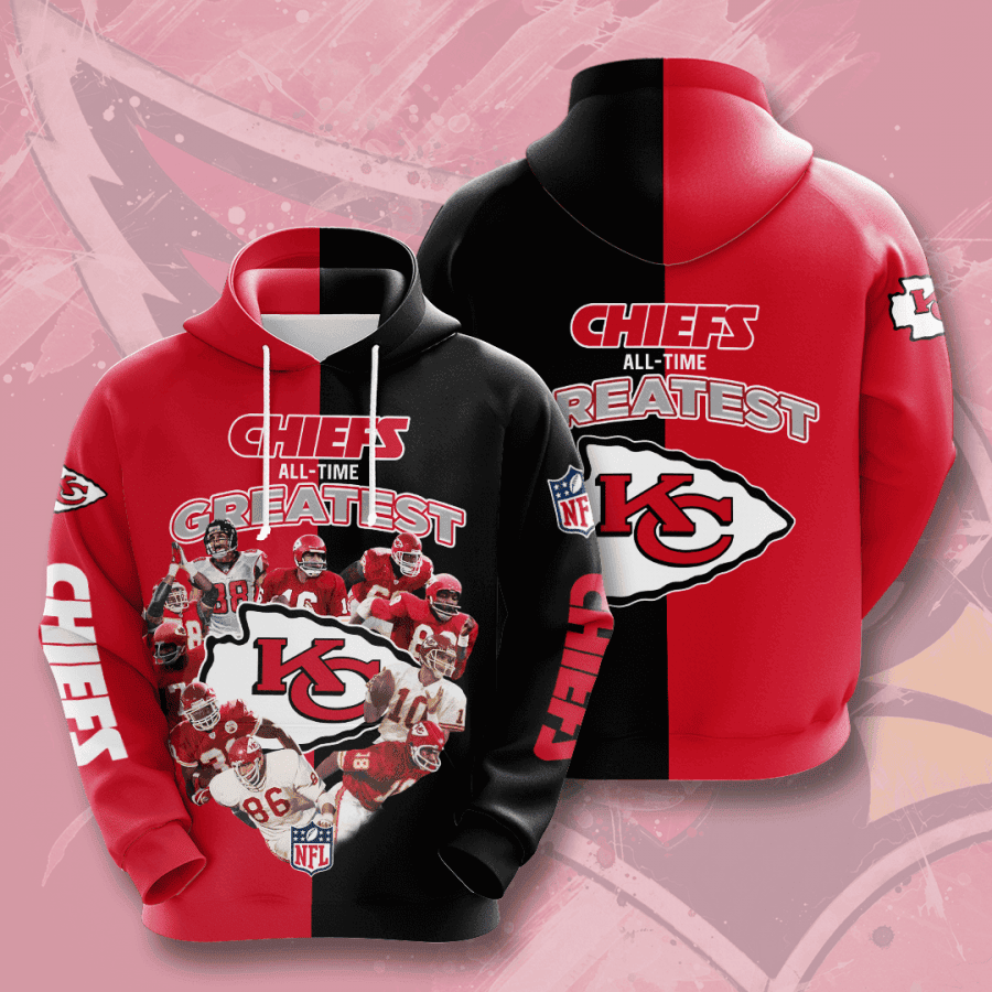Chiefs All-Time Greatest Kansas City Chiefs Hoodie Zip Hoodie