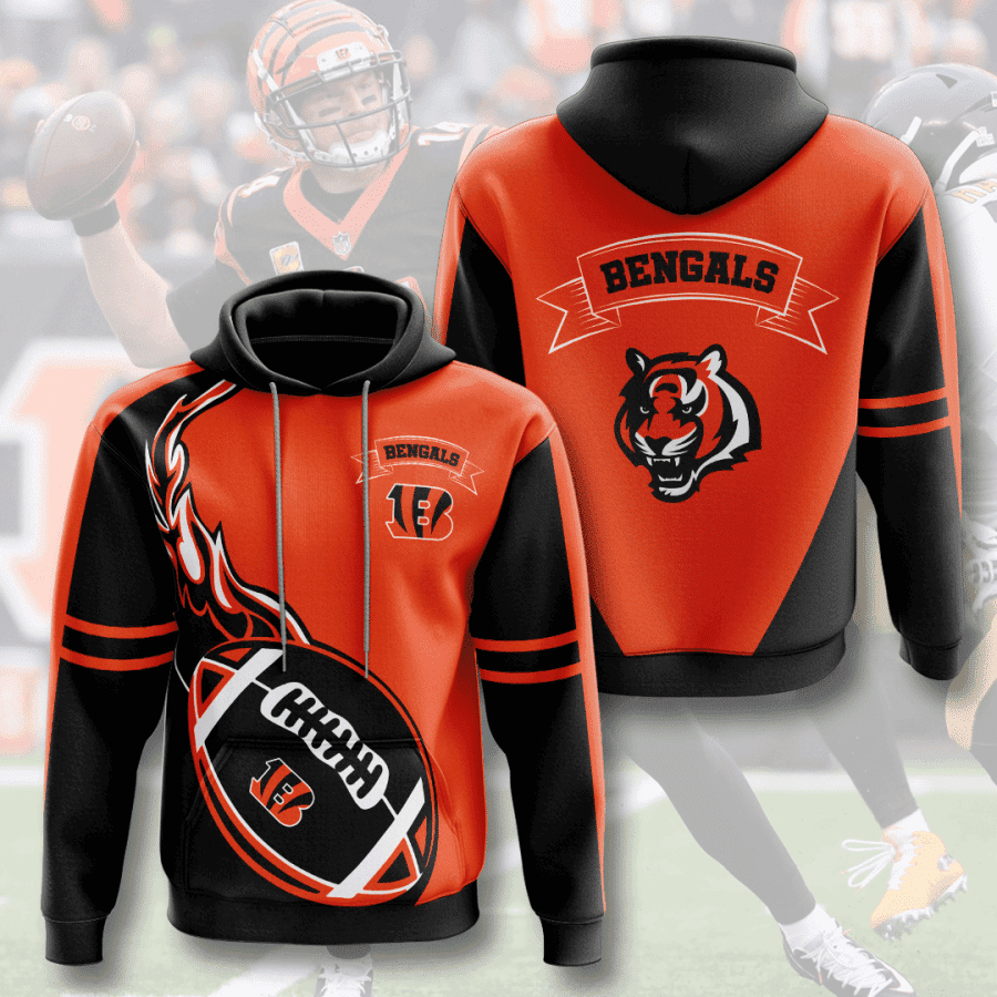 Cincinnati Bengals Hoodie  Zip Hoodie Version 2130