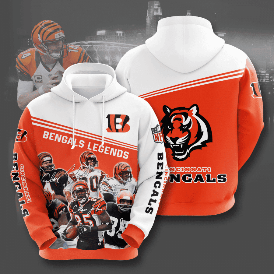 Cincinnati Bengals Hoodie  Zip Hoodie Version 2230