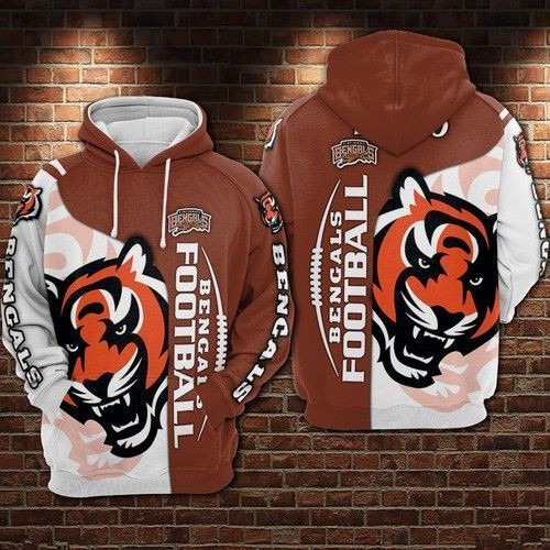 Cincinnati Bengals Hoodie  Zip Hoodie Version 2556