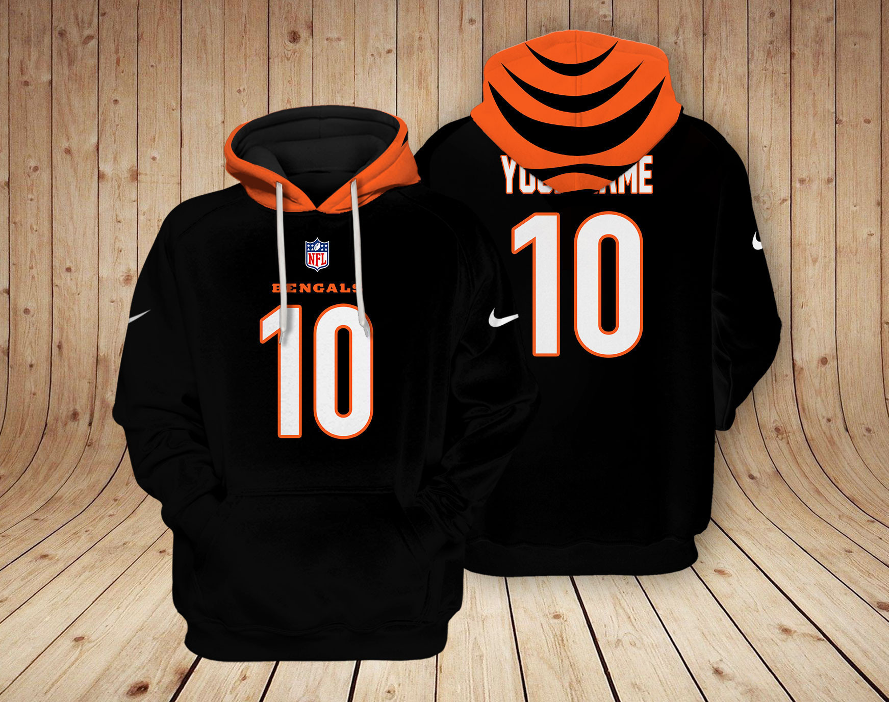 Cincinnati Bengals NFL Team 3D Hoodie