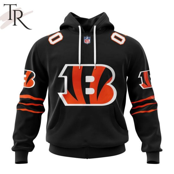 Cincinnati Bengals Personalized Name And Number NFL 3D Hoodie Version 79