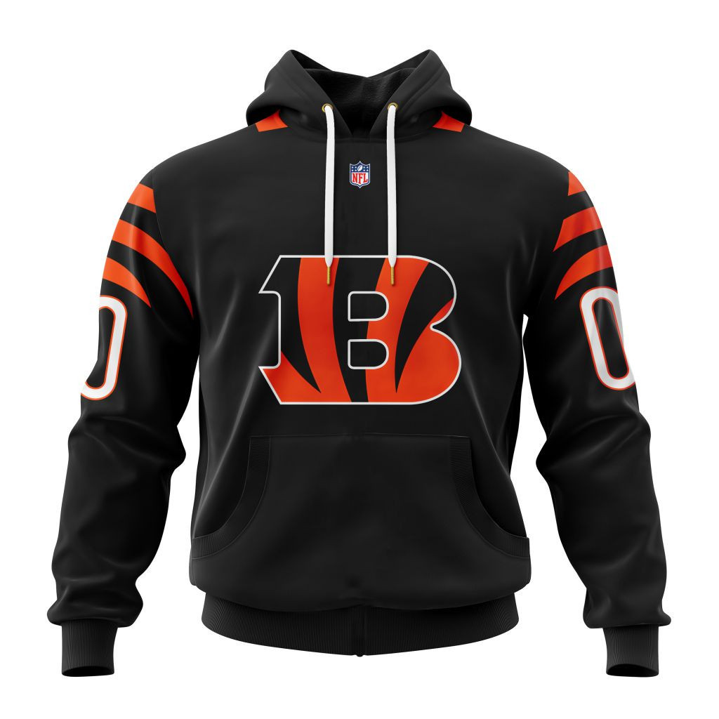 Cincinnati Bengals Specialized Design Personalized Letters Number V24101201 Hoodie