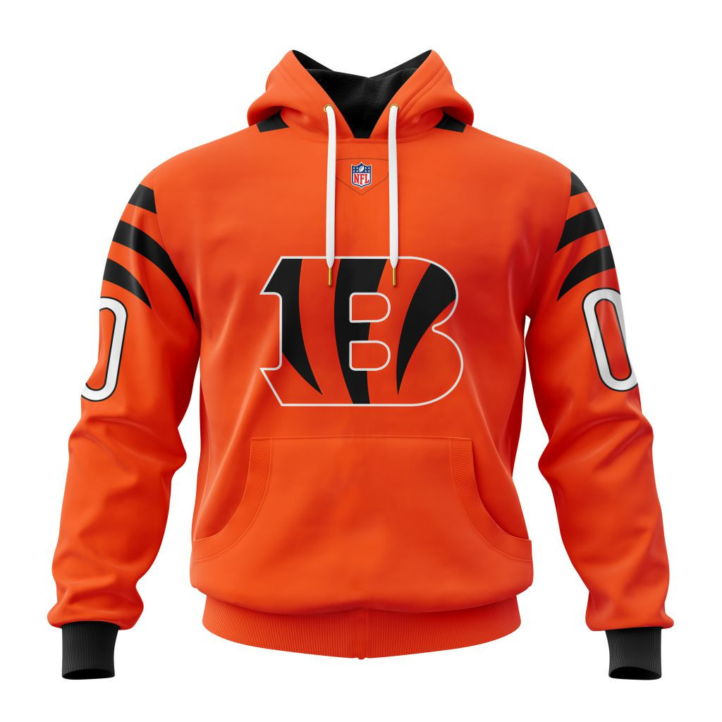 Cincinnati Bengals Specialized Design Personalized Letters Number V24101202 Hoodie