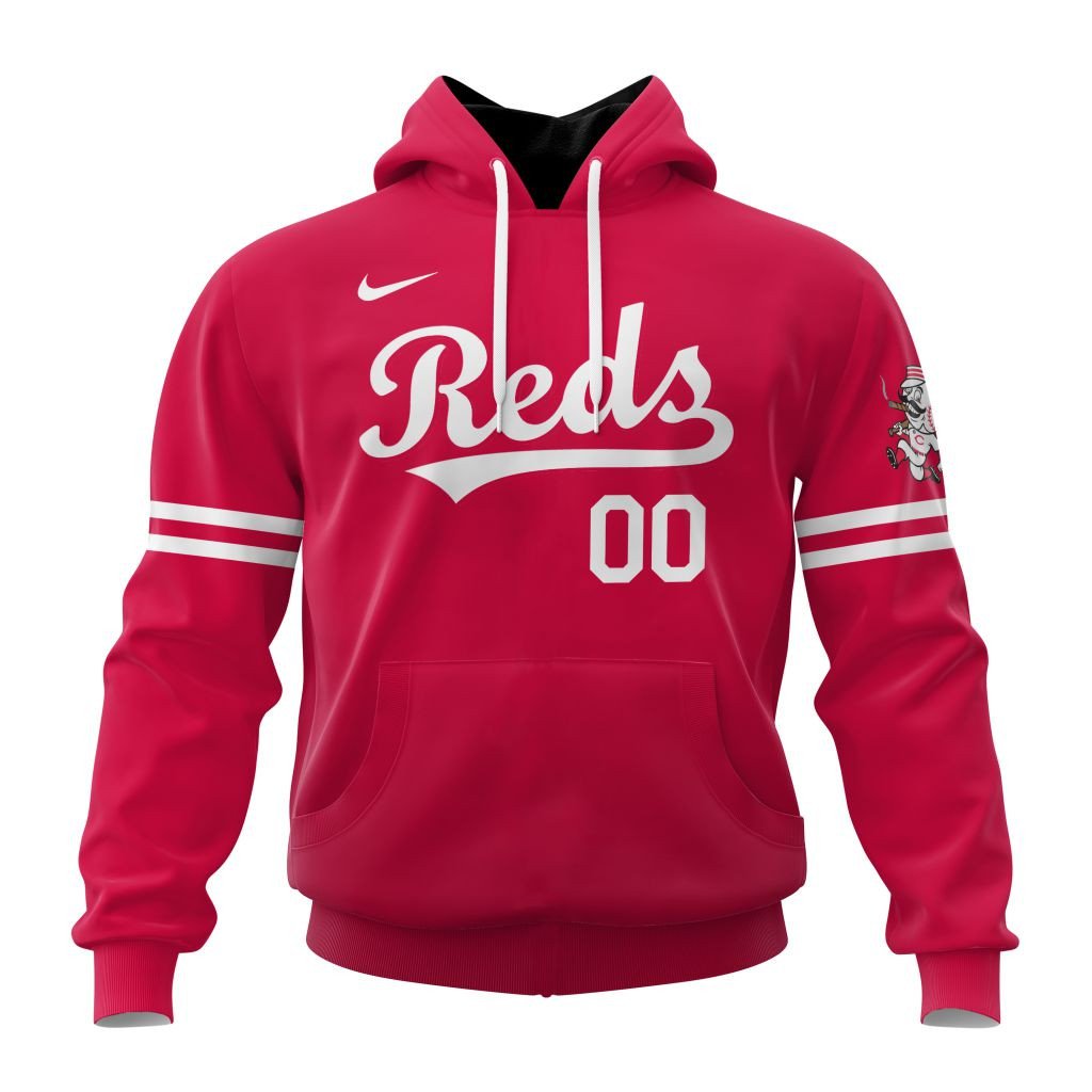 Cincinnati Reds Personalized Alternate Design Concept Hoodie