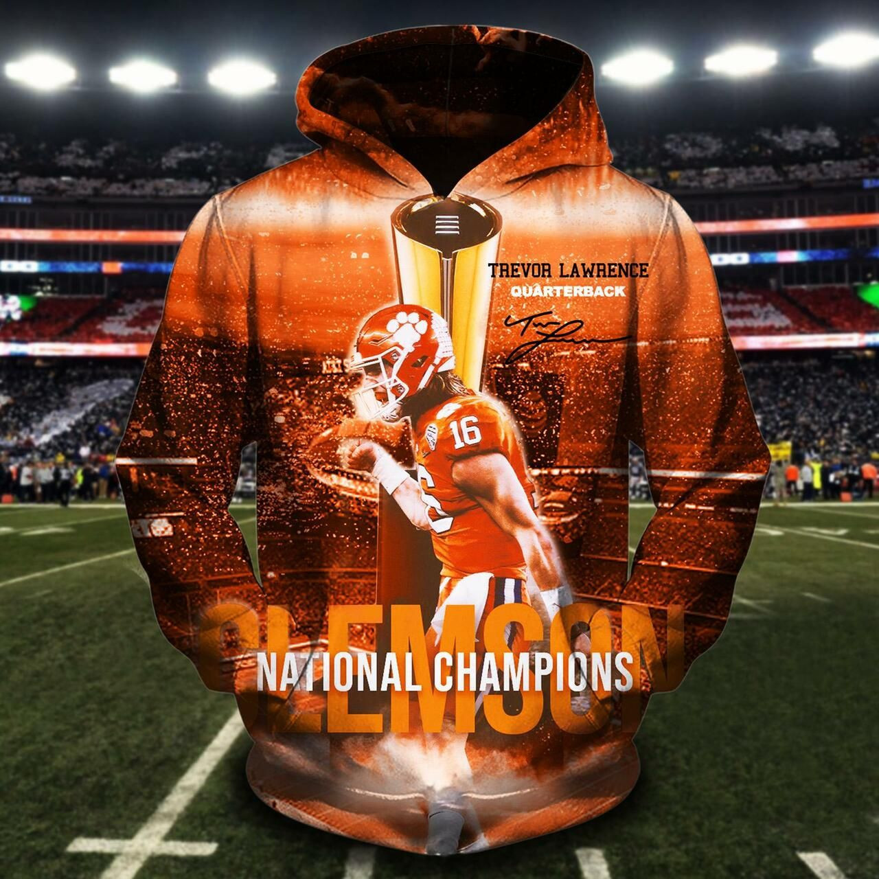 Clemson Tigers Hoodie Version 202