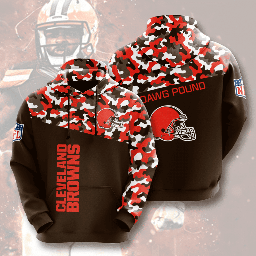 Cleveland Browns Hoodie  Zip Hoodie Version 2182