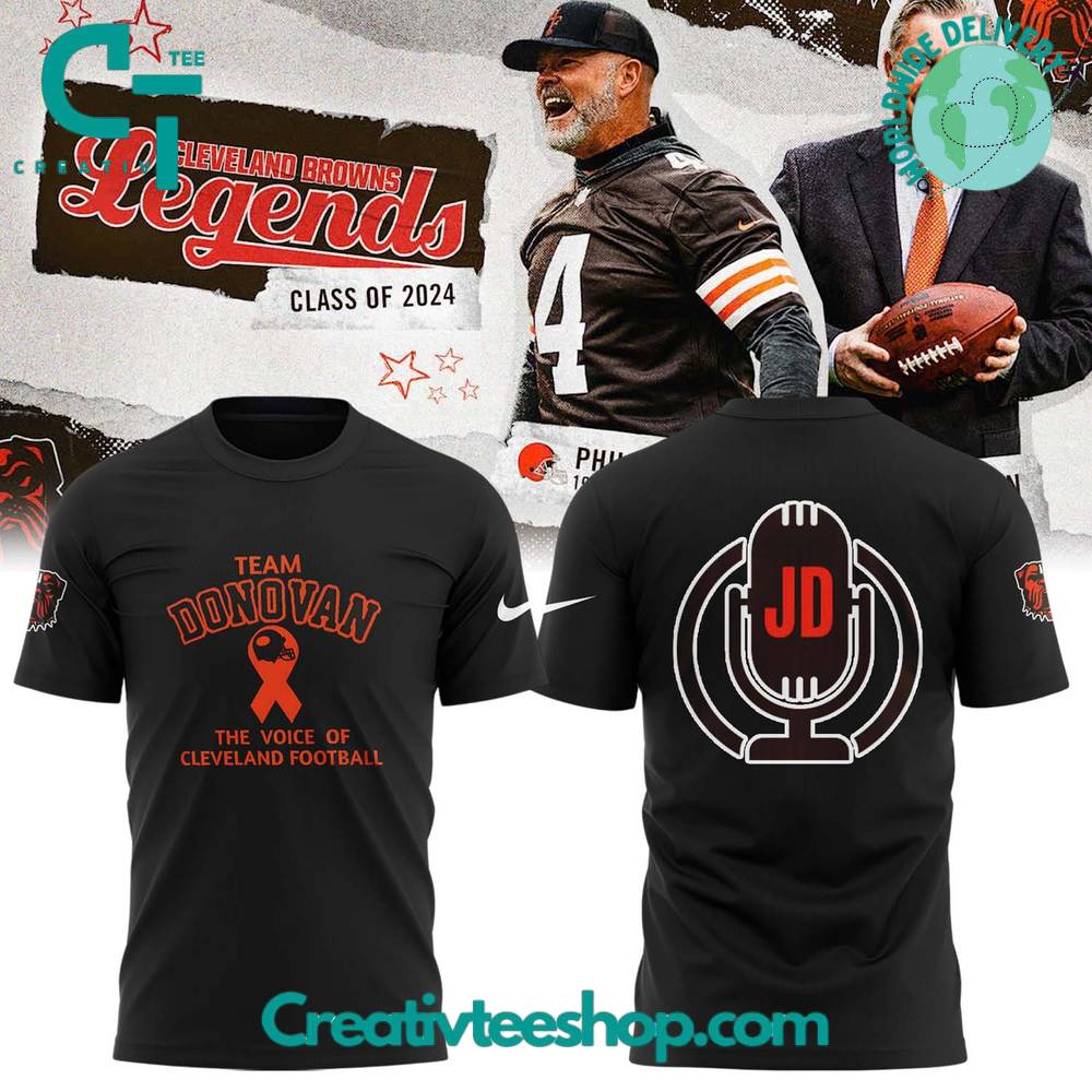 Cleveland Browns Jim Donovan Voice Shirt