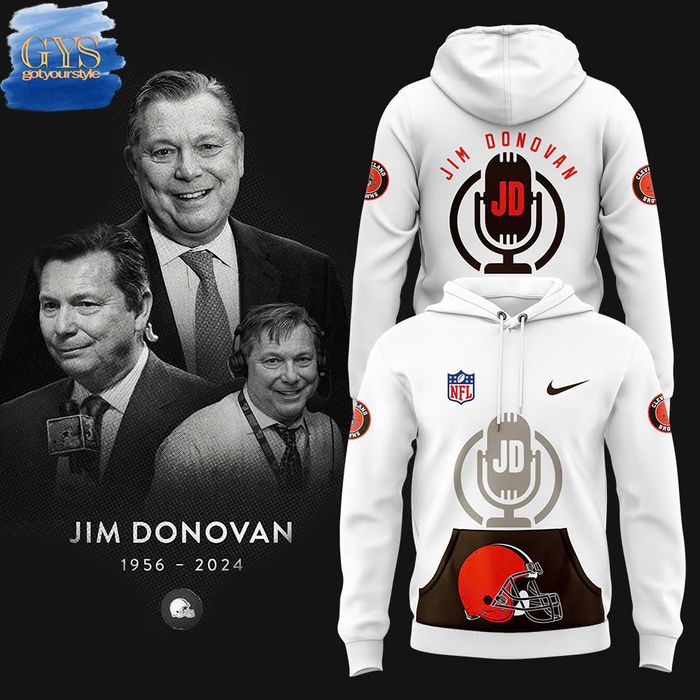 Cleveland Browns Jim Donovan Voice Special Edition Hoodie Gift For Sport Music Fans
