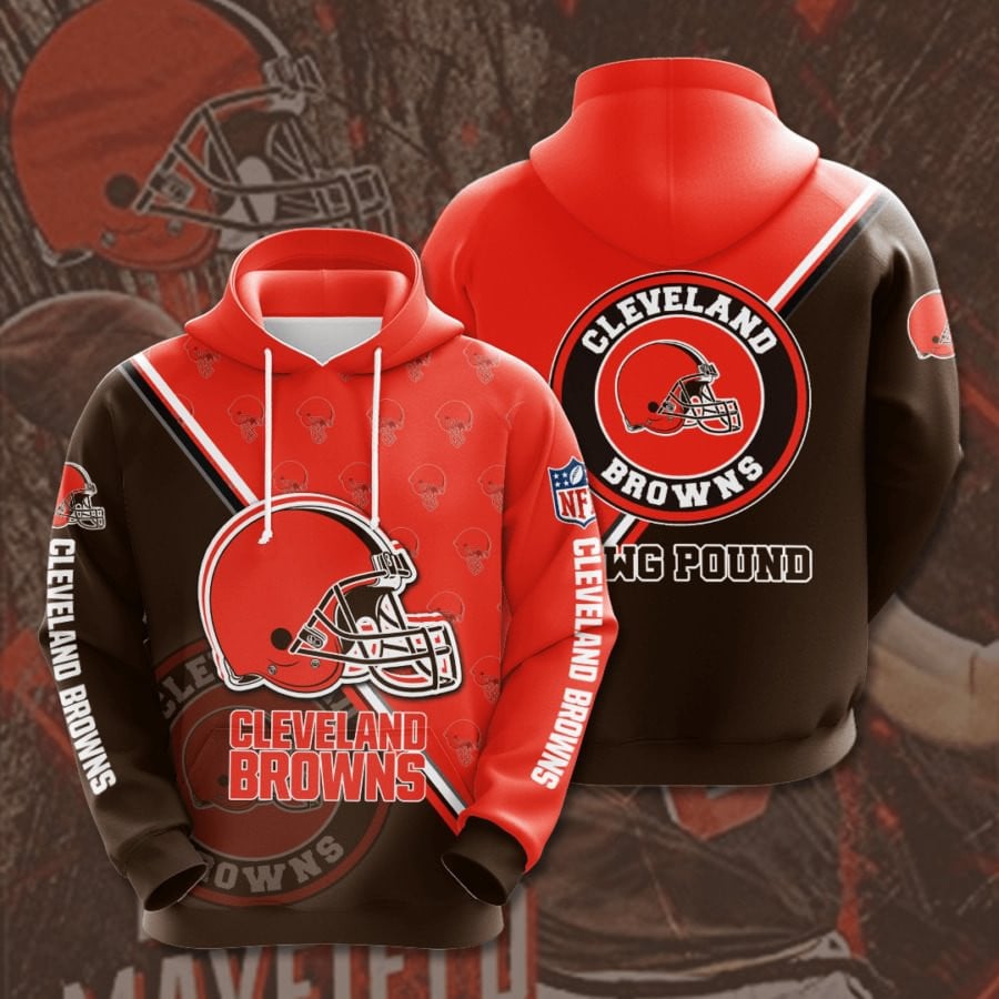 Cleveland Browns Logo NFL Football Team Hoodie