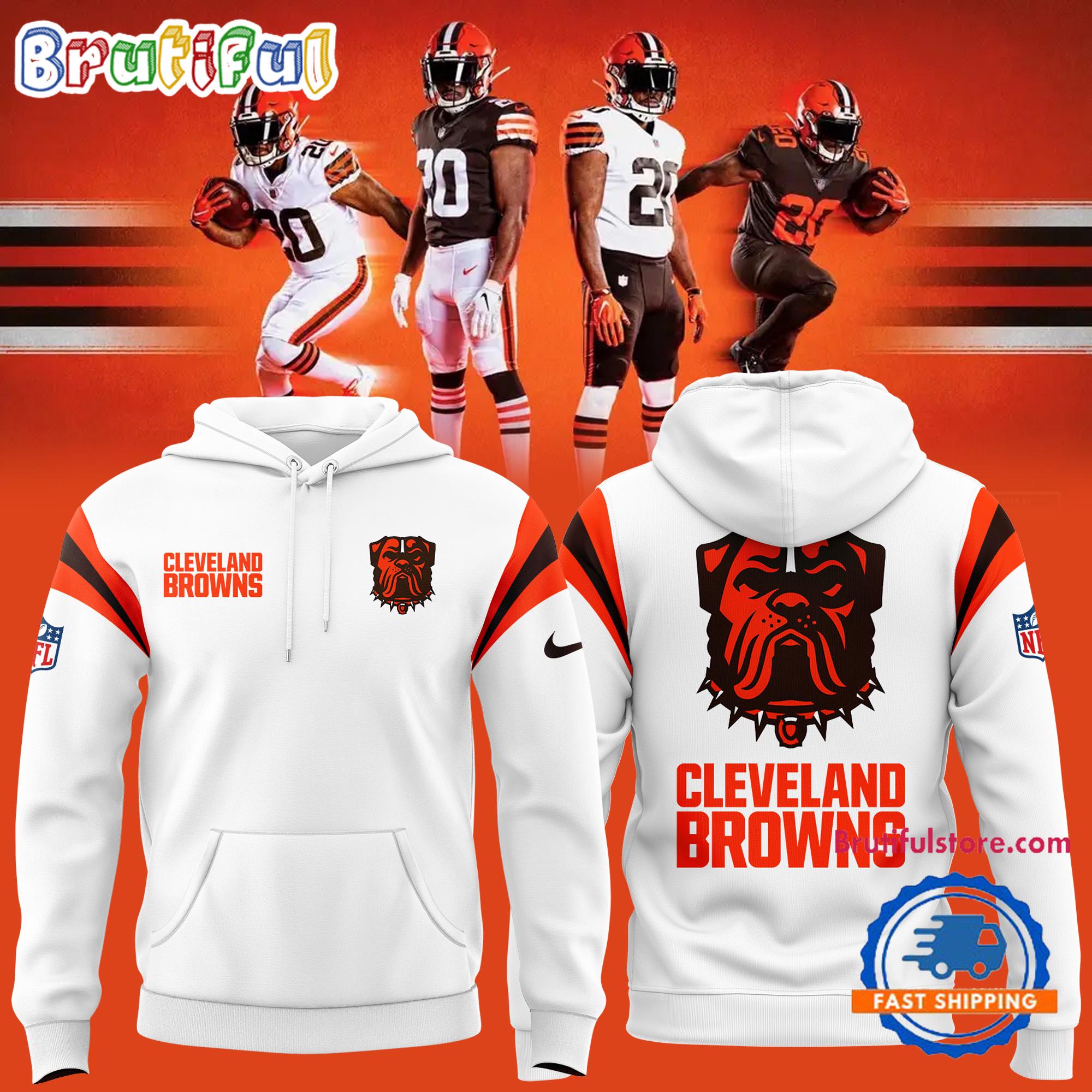 Cleveland Browns NFL 2024 White Hoodie Gift For Sport Music Fans