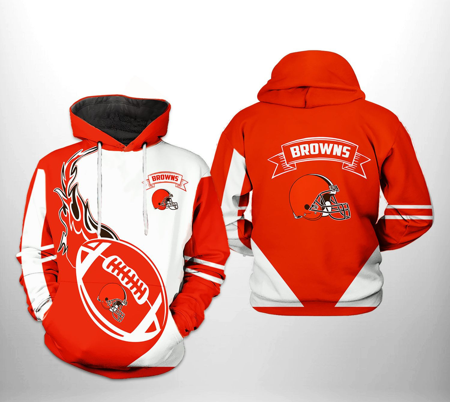 Cleveland Browns NFL Classic Hoodie Zip Hoodie