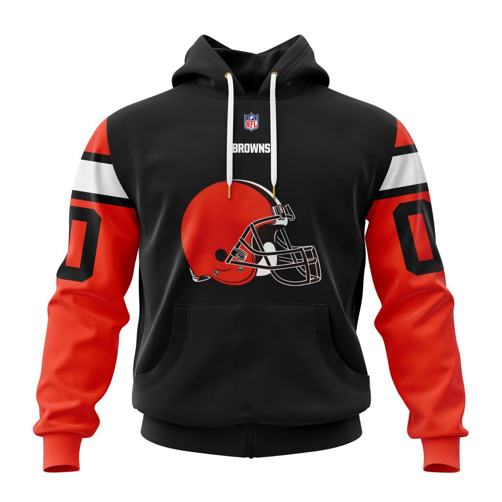 Cleveland Browns Specialized Design Personalized Letters Number V24101202 Hoodie