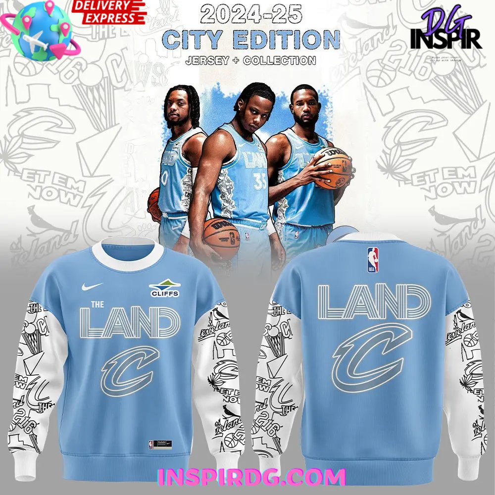 Cleveland Cavaliers City Edition 2025-25 Sweatshirt Premium Merchandise