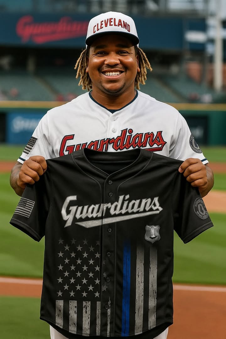 Cleveland Guardians Law Enforcement Night Jersey Baseball Team Gift Ideas