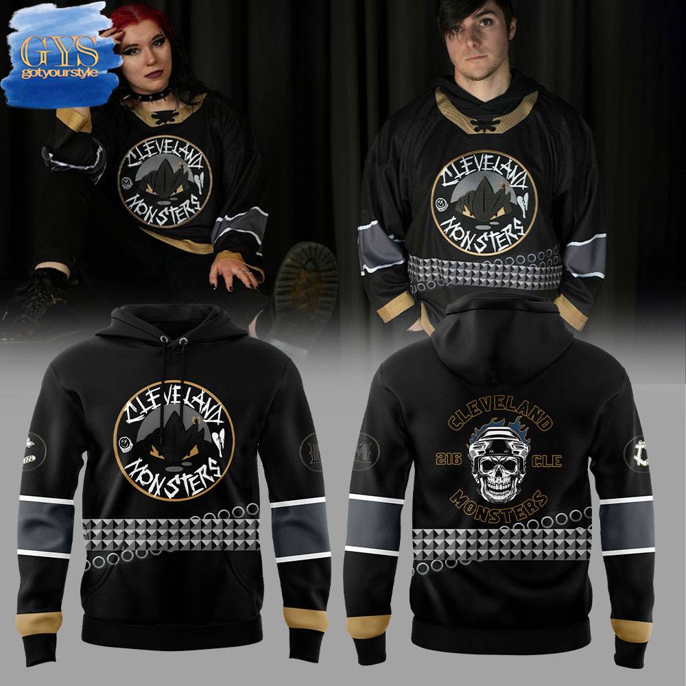 Cleveland Monsters Emo Night Hoodie Gift For Sport Music Fans