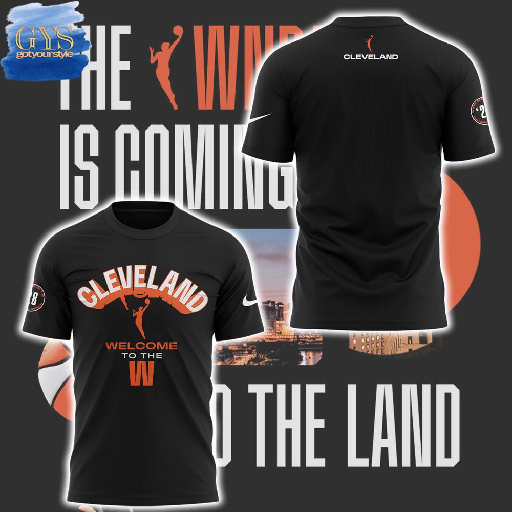 Cleveland WNBA To The Land Limited Edition T-Shirt Premium Merchandise
