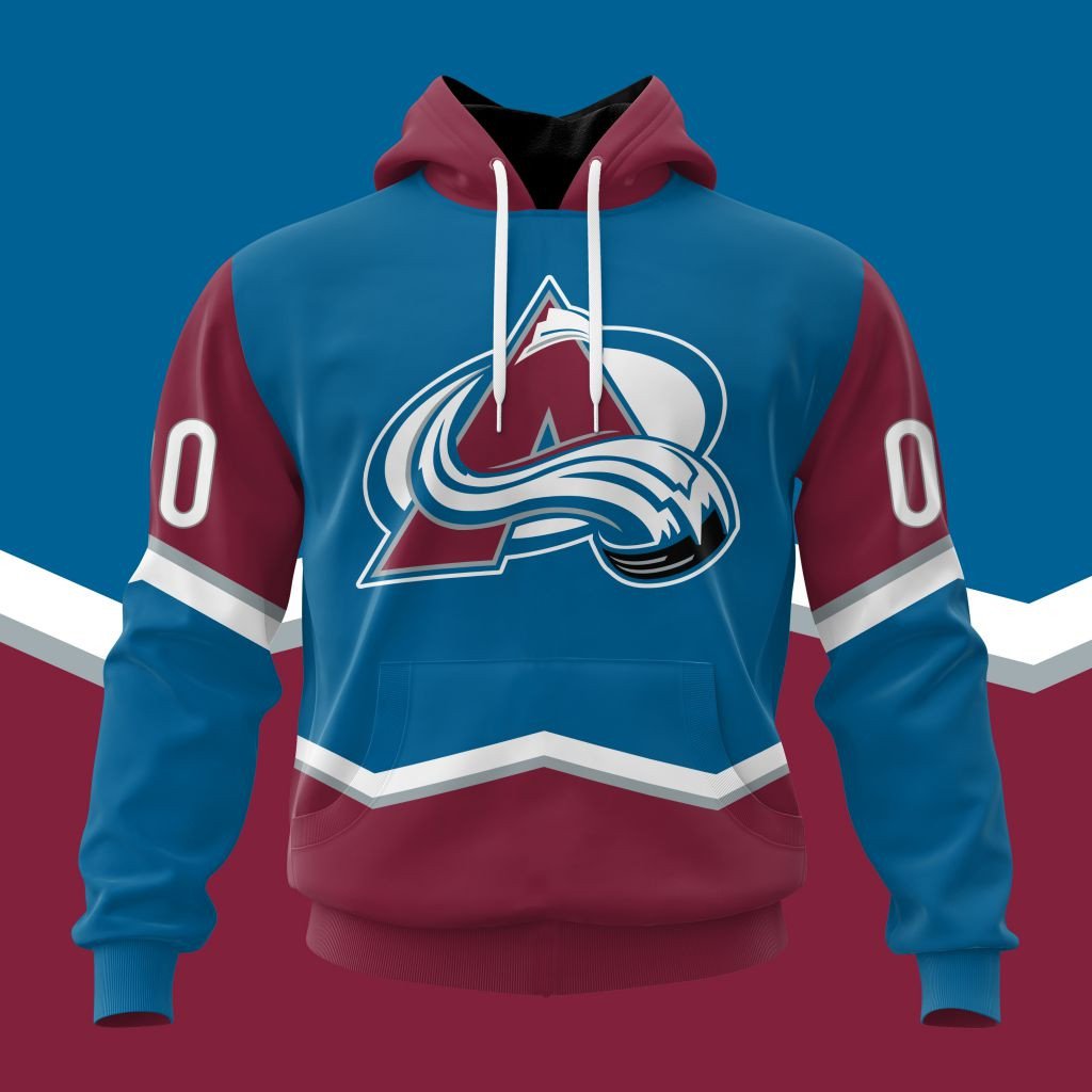 Colorado Avalanche Special Colour Rush Design ST2401