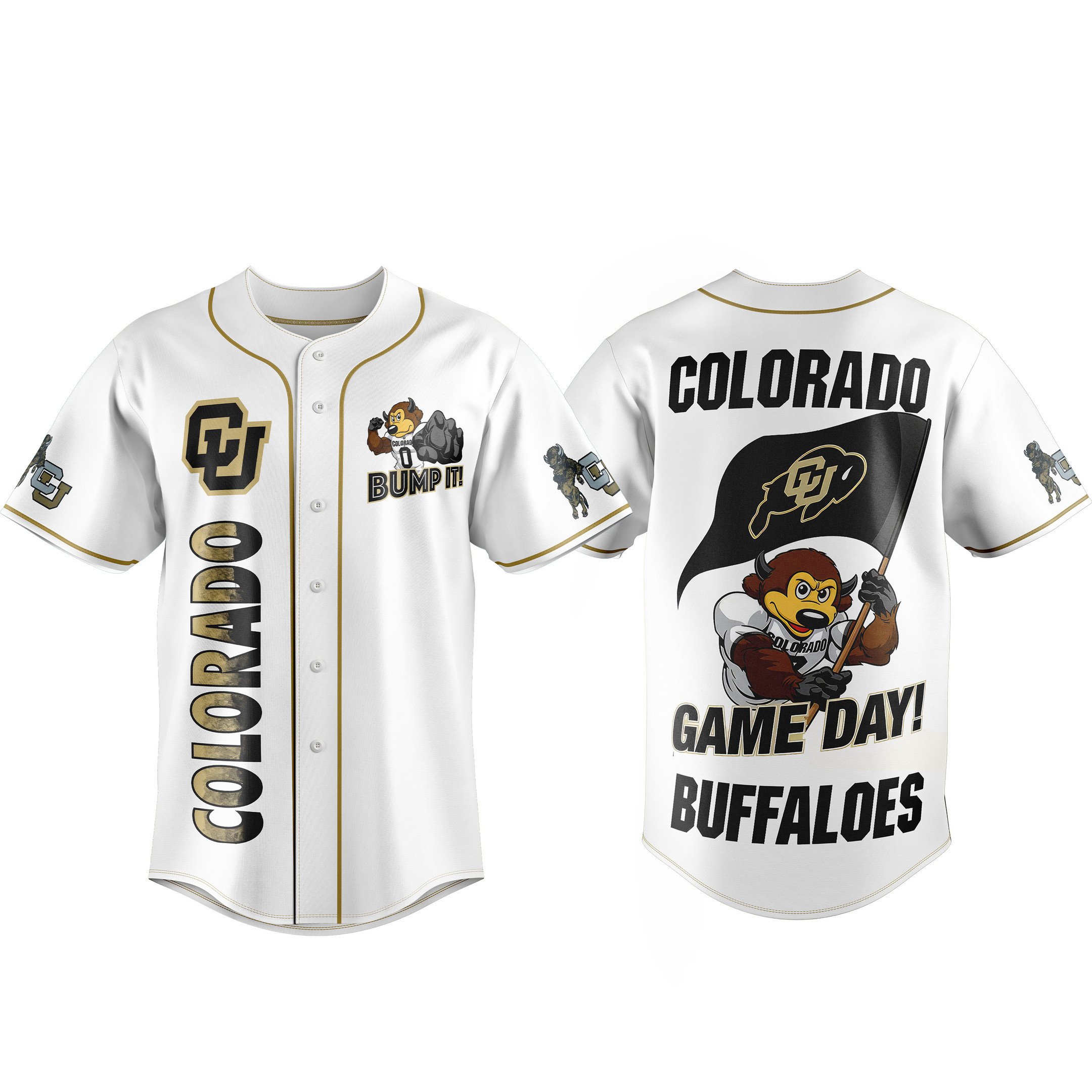 Colorado Buffaloes Baseball Jersey For Fans