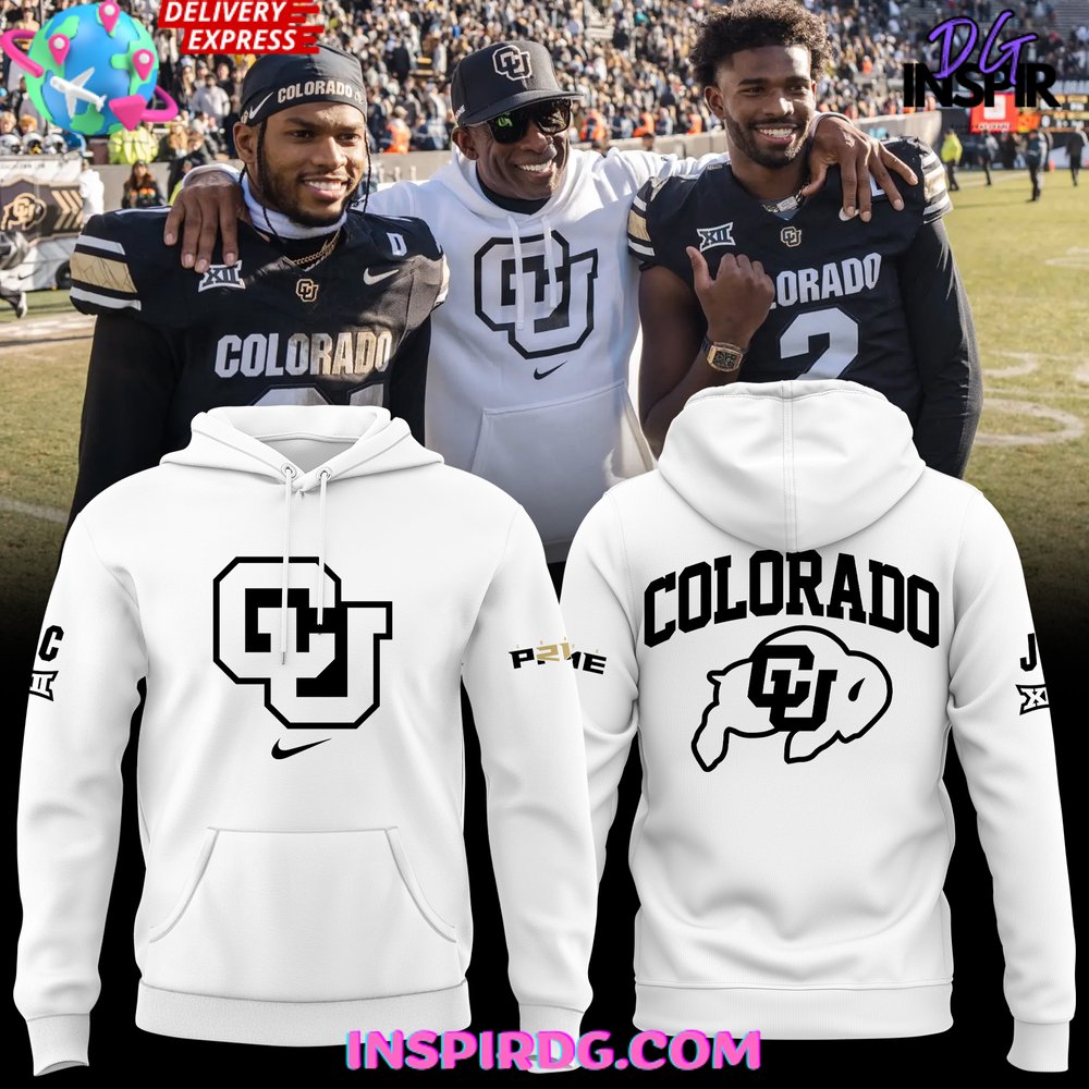 Colorado Buffaloes Coach Prime XII Special White Hoodie Gift For Sport Music Fans