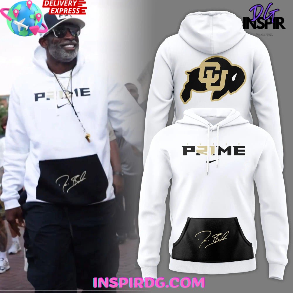 Colorado Buffaloes Football Coach Prime 2025 Hoodie Gift For Sport Music Fans