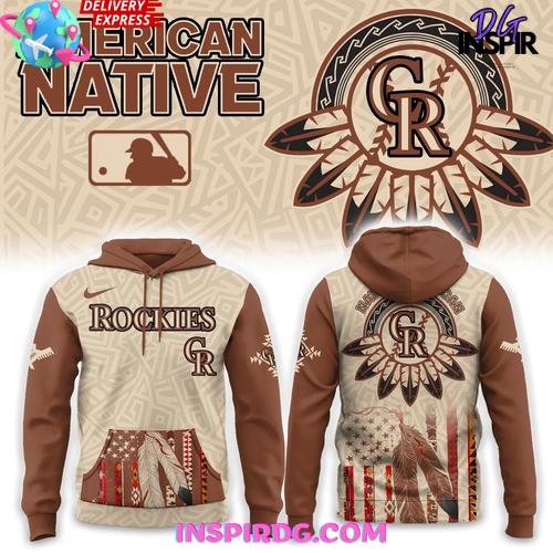 Colorado Rockies Native American Heritage Honor 2025 Edition Hoodie Premium Merchandises