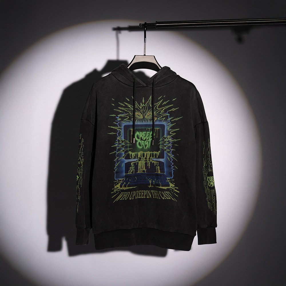 Creepcast Merch Hoodie Creep Cast Hoodie Who Up Creepin