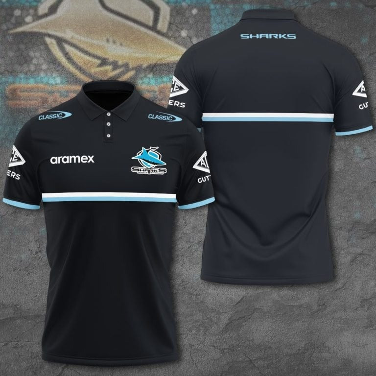 Cronulla Sharks Champions Polo Shirt Gifts For Husband