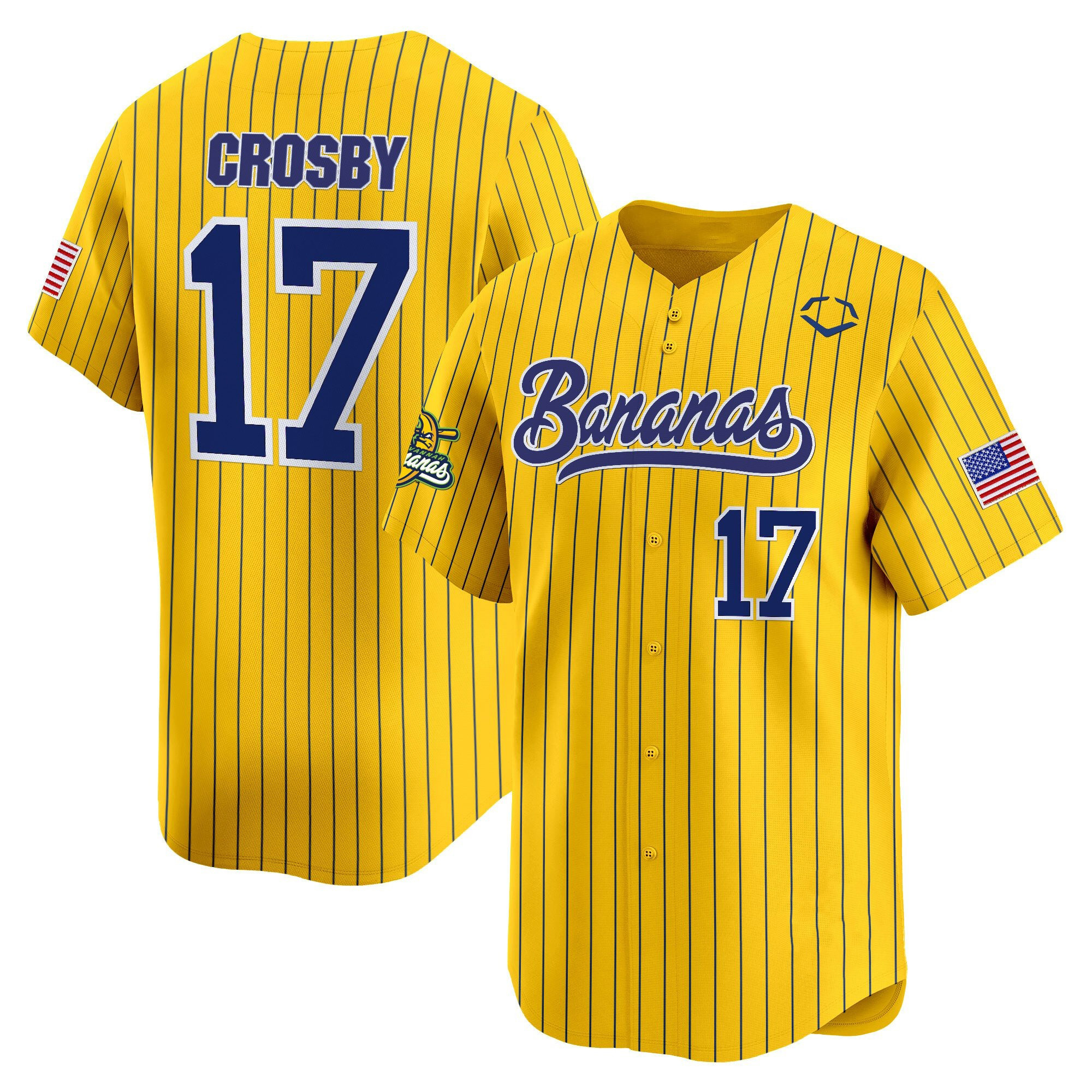 Crosby Savannah Bananas Jersey Baseball Lover Gift Ideas