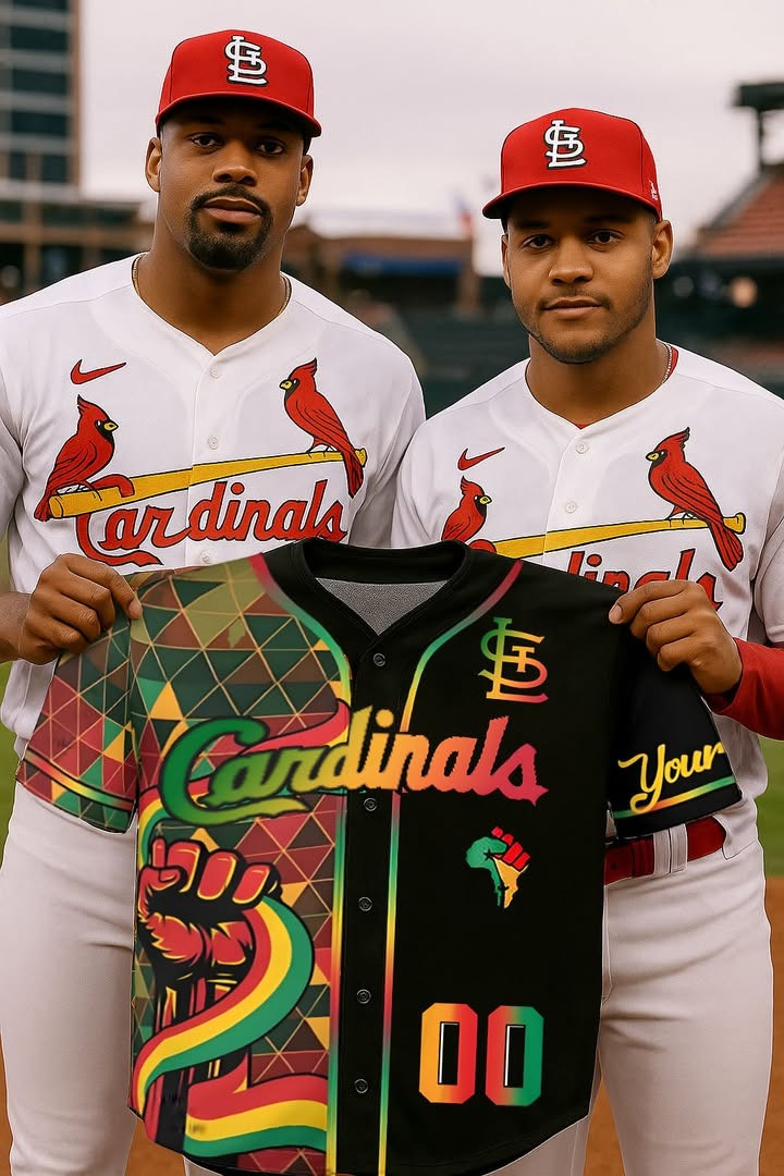 Custom Cardinals x Culture Juneteenth Tribute Jersey Unique Sport Merch For Fans On Fatherâ€™s Day