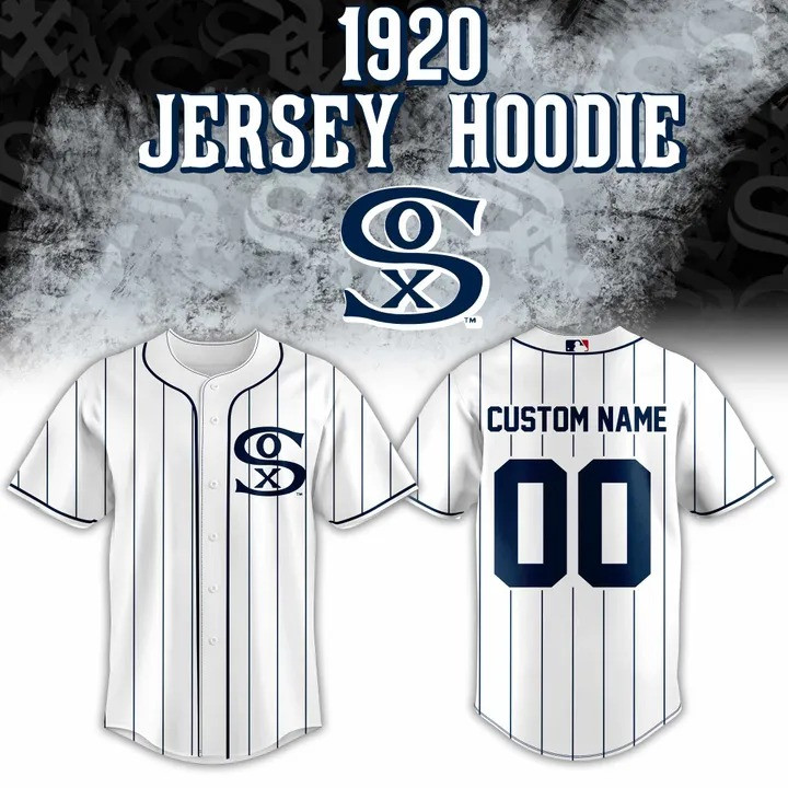 Custom Chicago White Sox 1920 Jersey MLB Baseball White Sox Gifts For Him