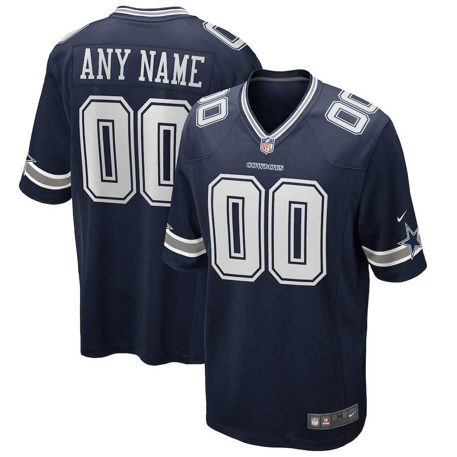 Custom Dallas Cowboys Alternate Jersey NFL Uniform Dallas Cowboys Game Day Fan Gifts