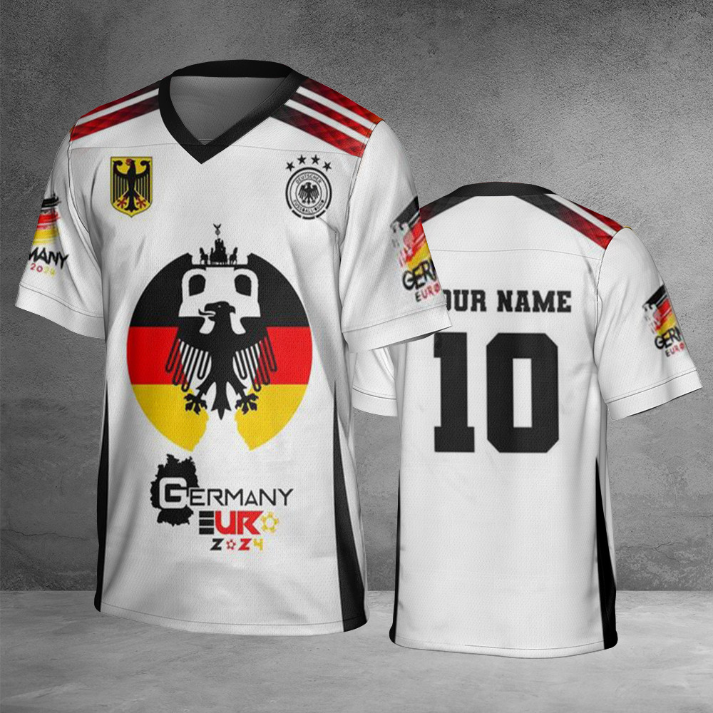 Custom Germany Euro 2025 Football Jersey Gifts For Brother