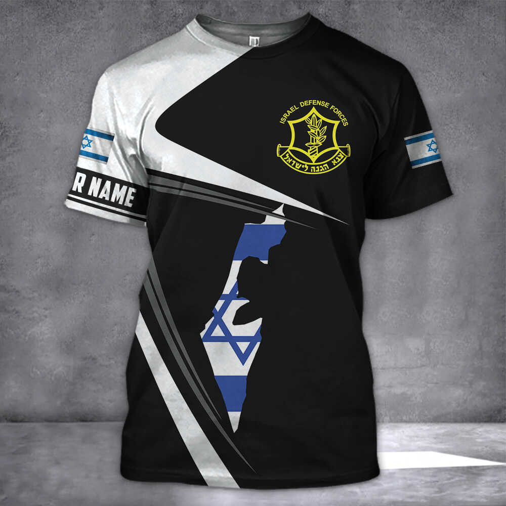 Custom IDF T-Shirt Israel Defense Forces Shirt Israeli Military Clothing Support Israel Merch
