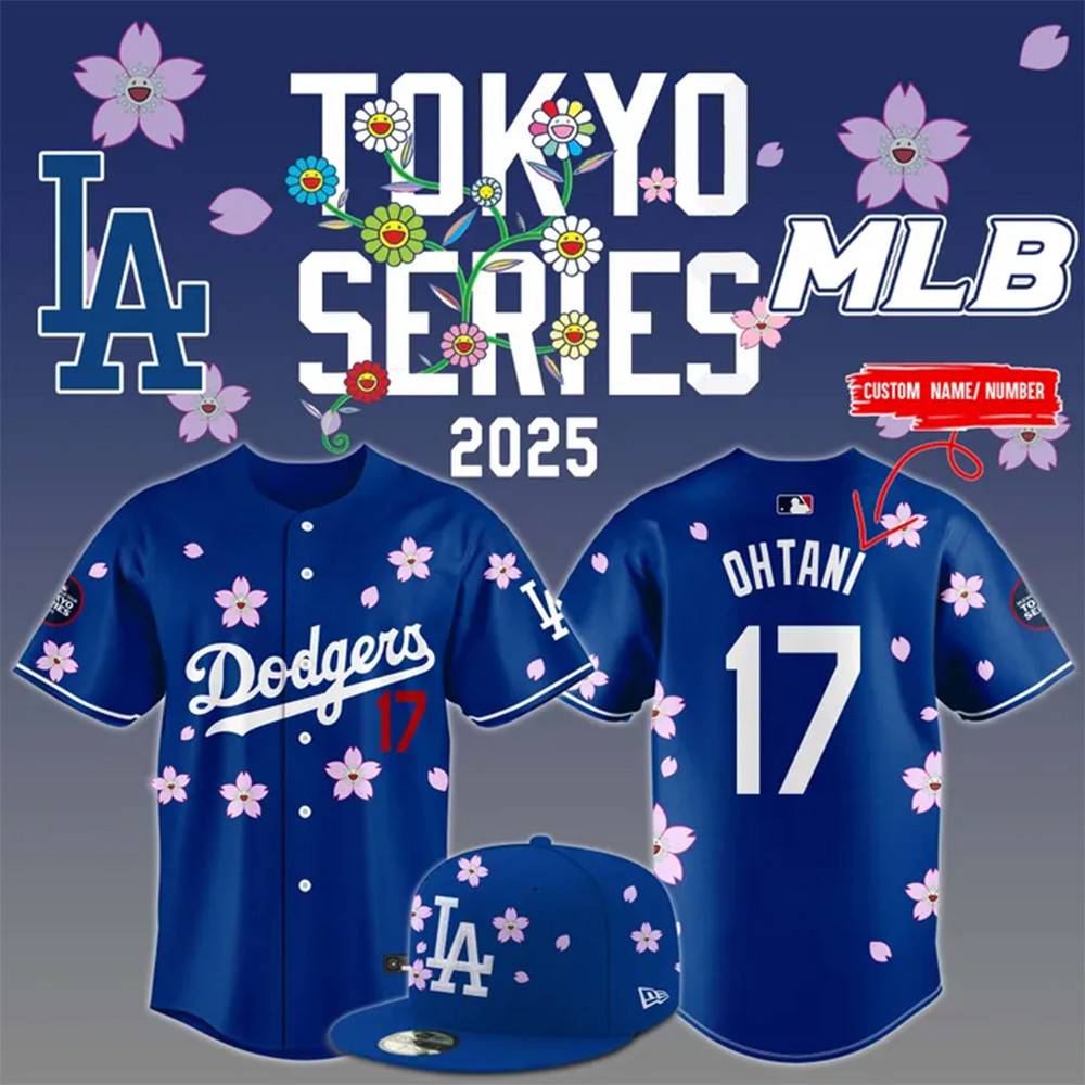 Custom Takashi Murakami x World Tour Tokyo Series For Fans Jersey