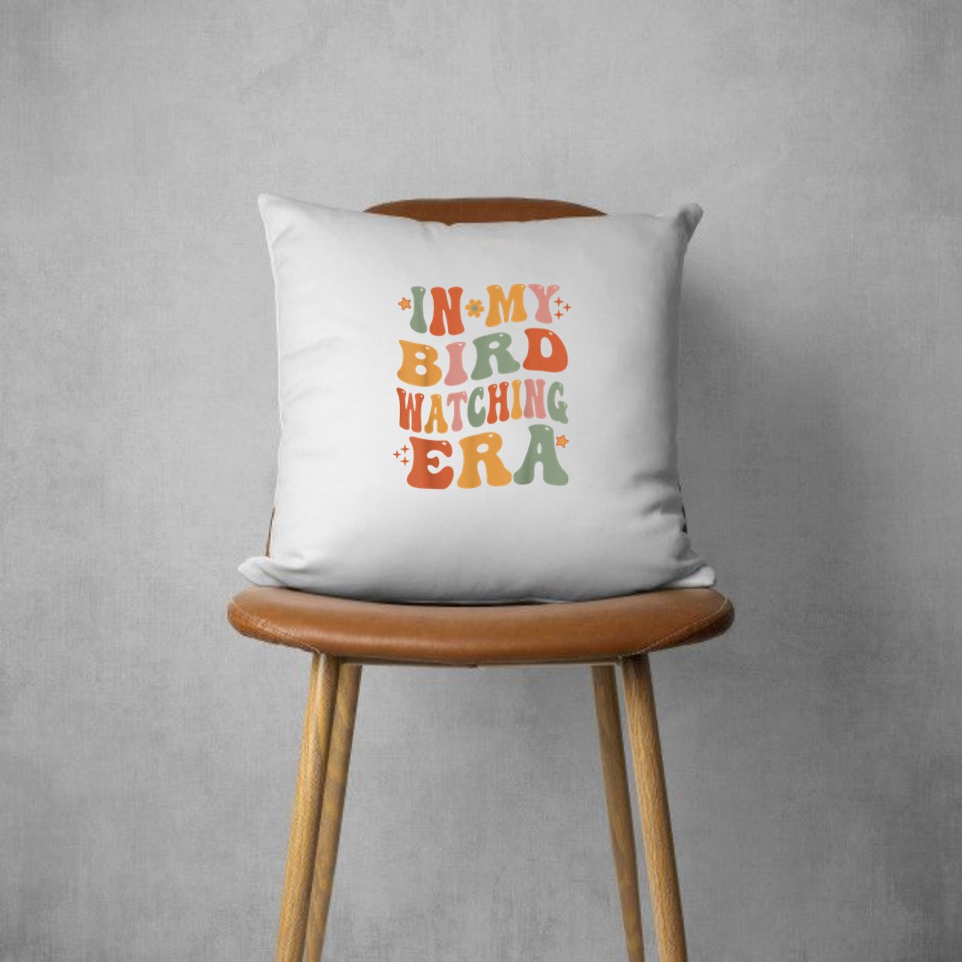 Cute In My Bird Watching Era Funny Birds Lovers Pillows