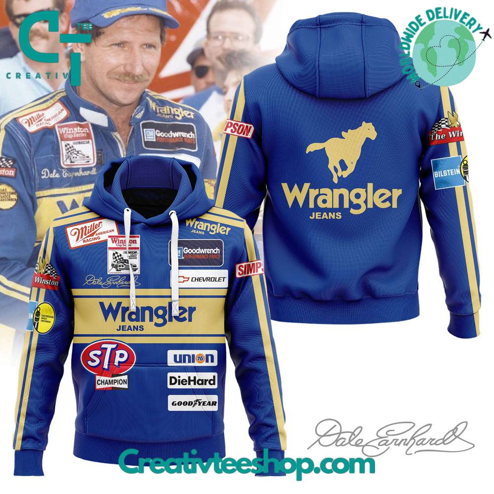 Dale Earnhardt Wrangler Hoodie