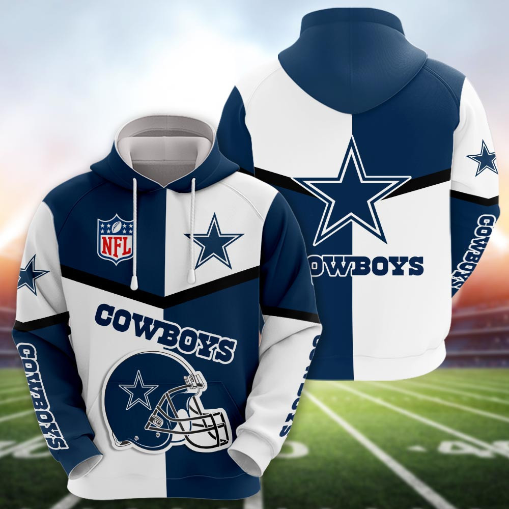 Dallas Cowboys 3D printed Sweatshirt Hoodie Zipped Hoodie