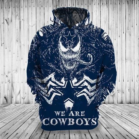 Dallas Cowboys Hoodie  Zip Hoodie Version 1107