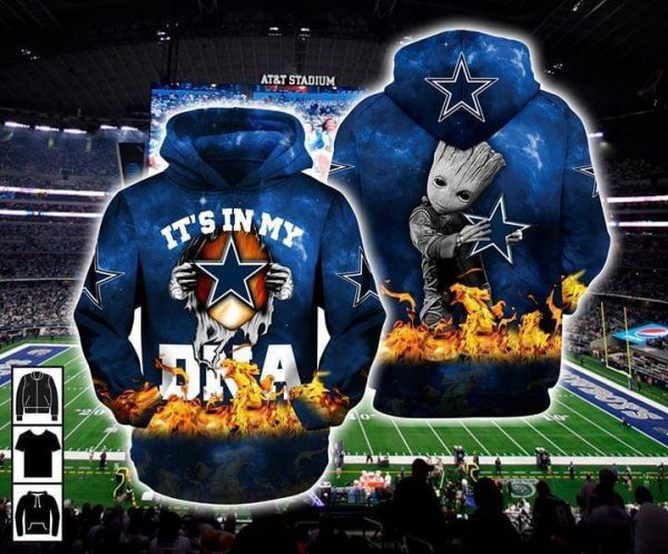Dallas Cowboys Hoodie  Zip Hoodie Version 1176