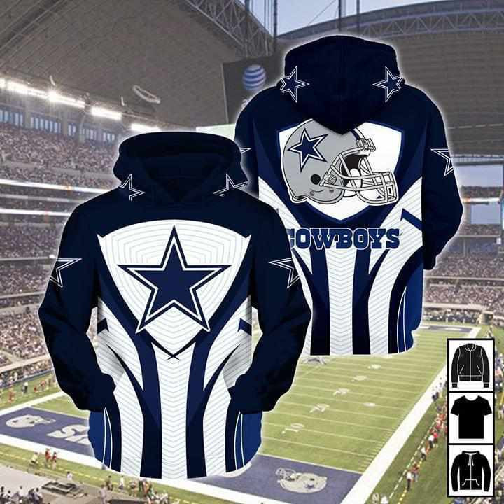 Dallas Cowboys Hoodie  Zip Hoodie Version 1415