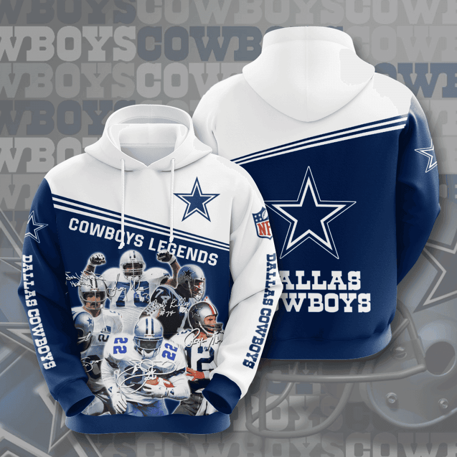 Dallas Cowboys Hoodie  Zip Hoodie Version 1652