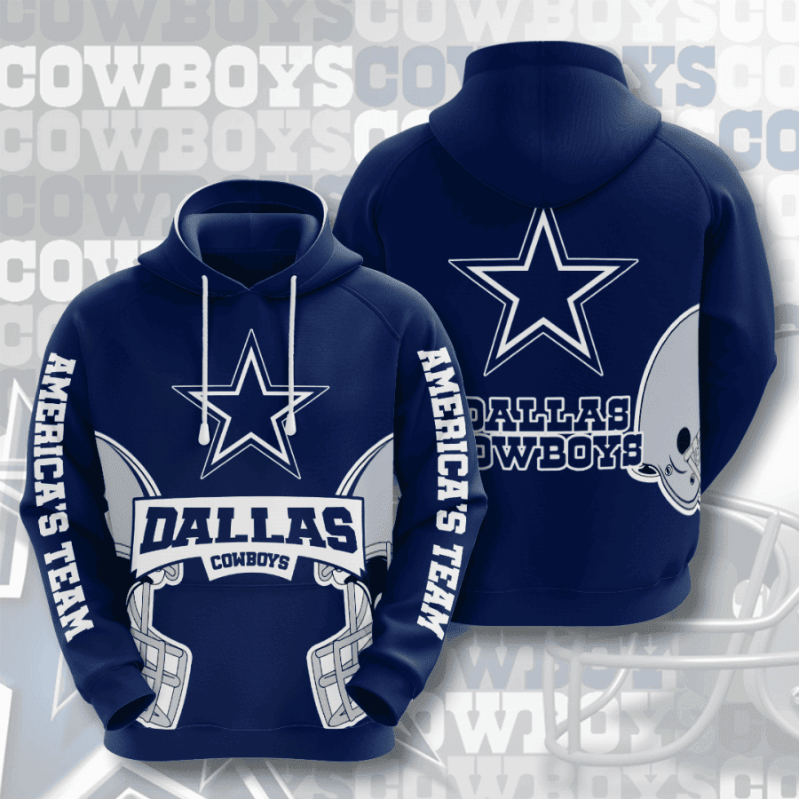 Dallas Cowboys Hoodie  Zip Hoodie Version 1776