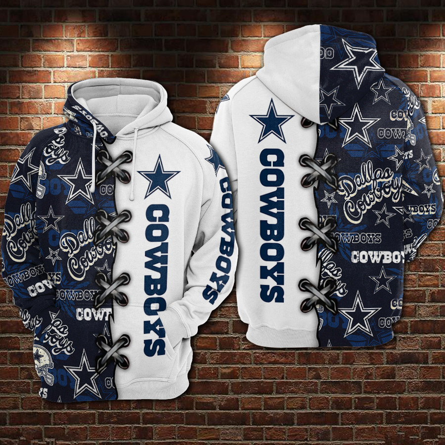 Dallas Cowboys Hoodie  Zip Hoodie Version 1962