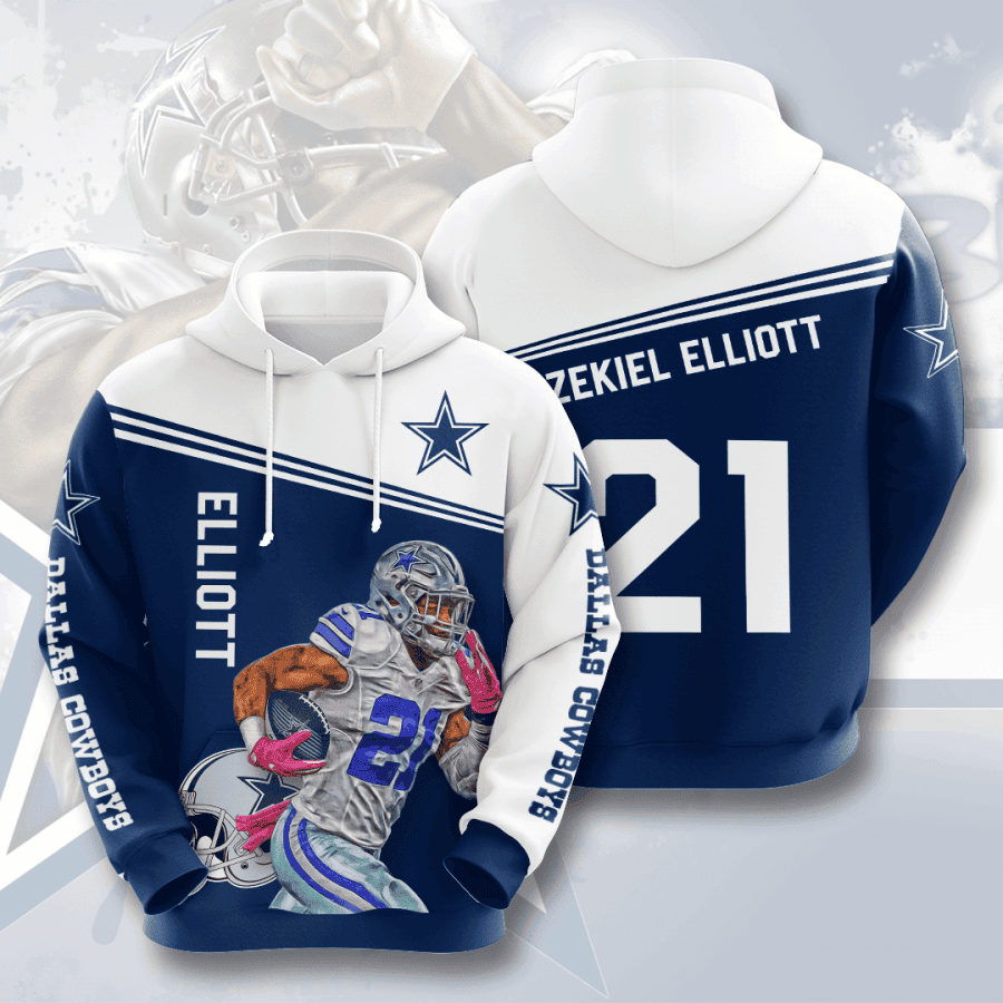 Dallas Cowboys Hoodie  Zip Hoodie Version 1972