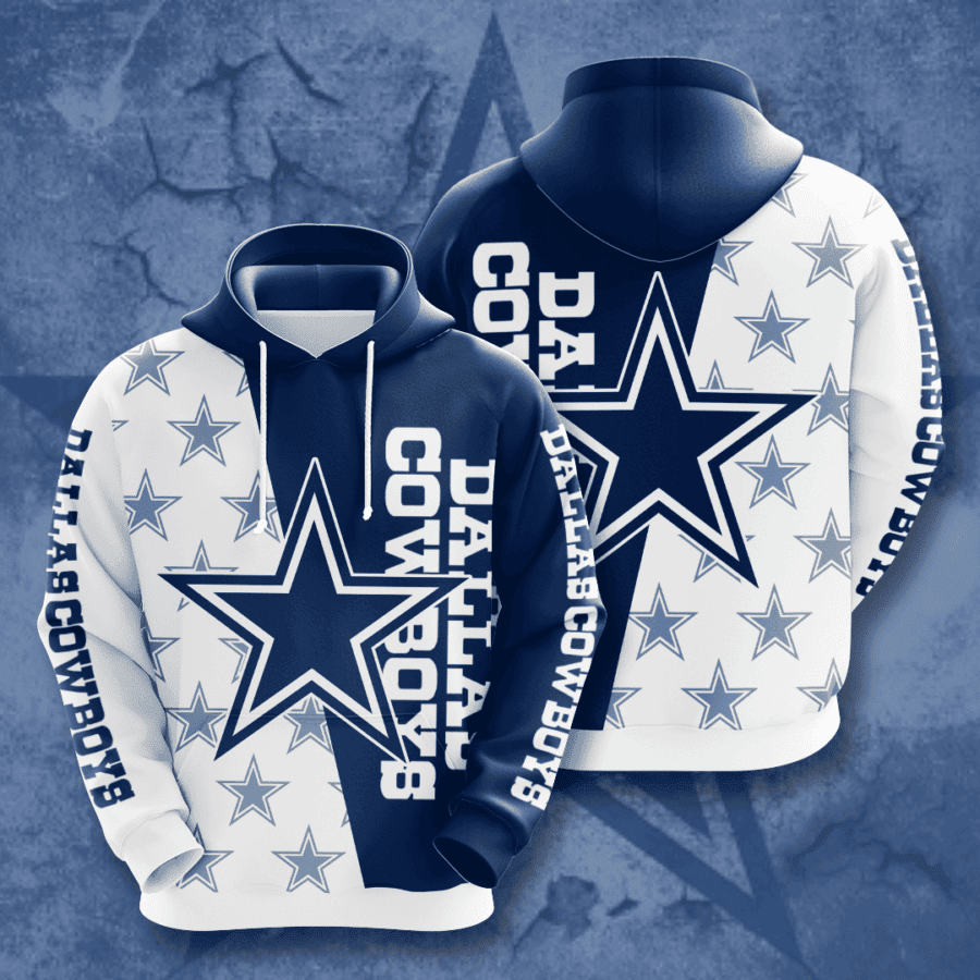 Dallas Cowboys Hoodie  Zip Hoodie Version 2180